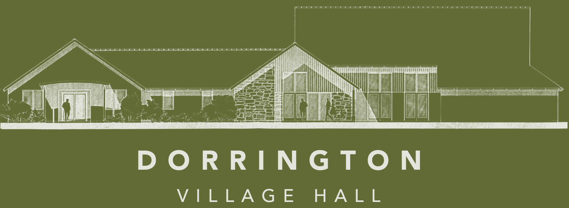 Dorrington Village Hall logo